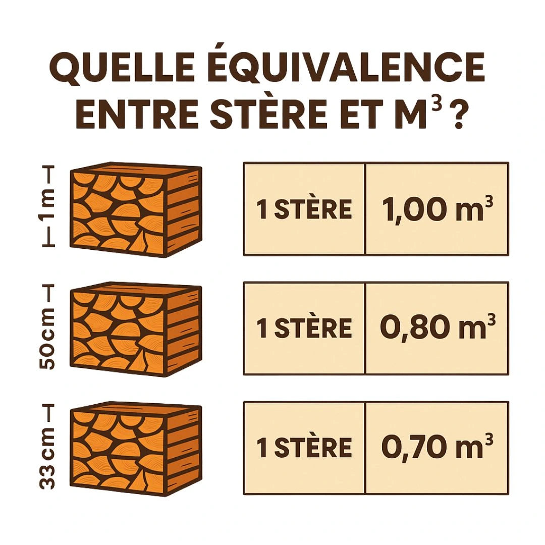 Bois de chauffage sec en palette